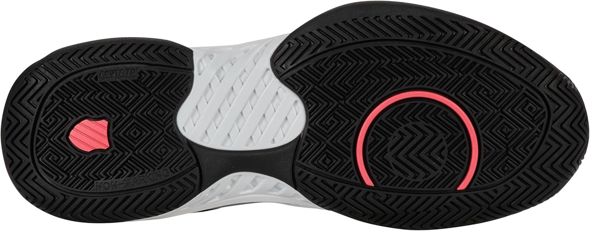 K-Swiss Men'S Express Light 2E Pickleball Shoe (White/Daffodil) image number 3