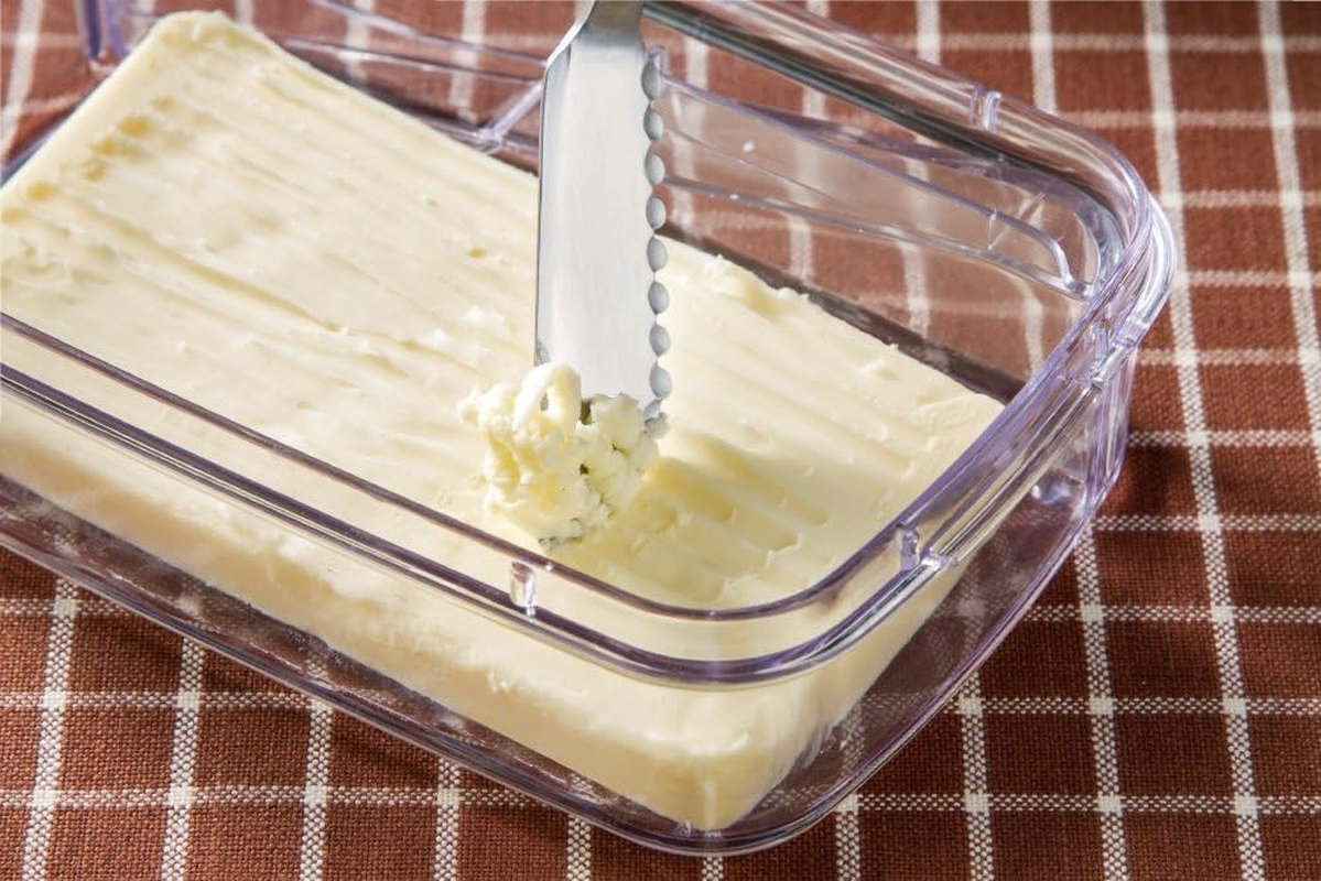 Skater PBJ1F Fluffy Knife Butter Case Basic Made in Japan Yellow image number 1