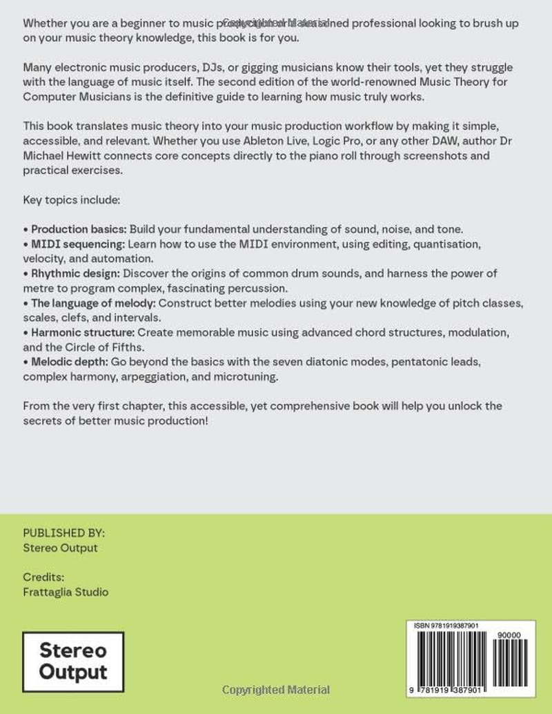 Music Theory for Computer Musicians: Second Edition: 1