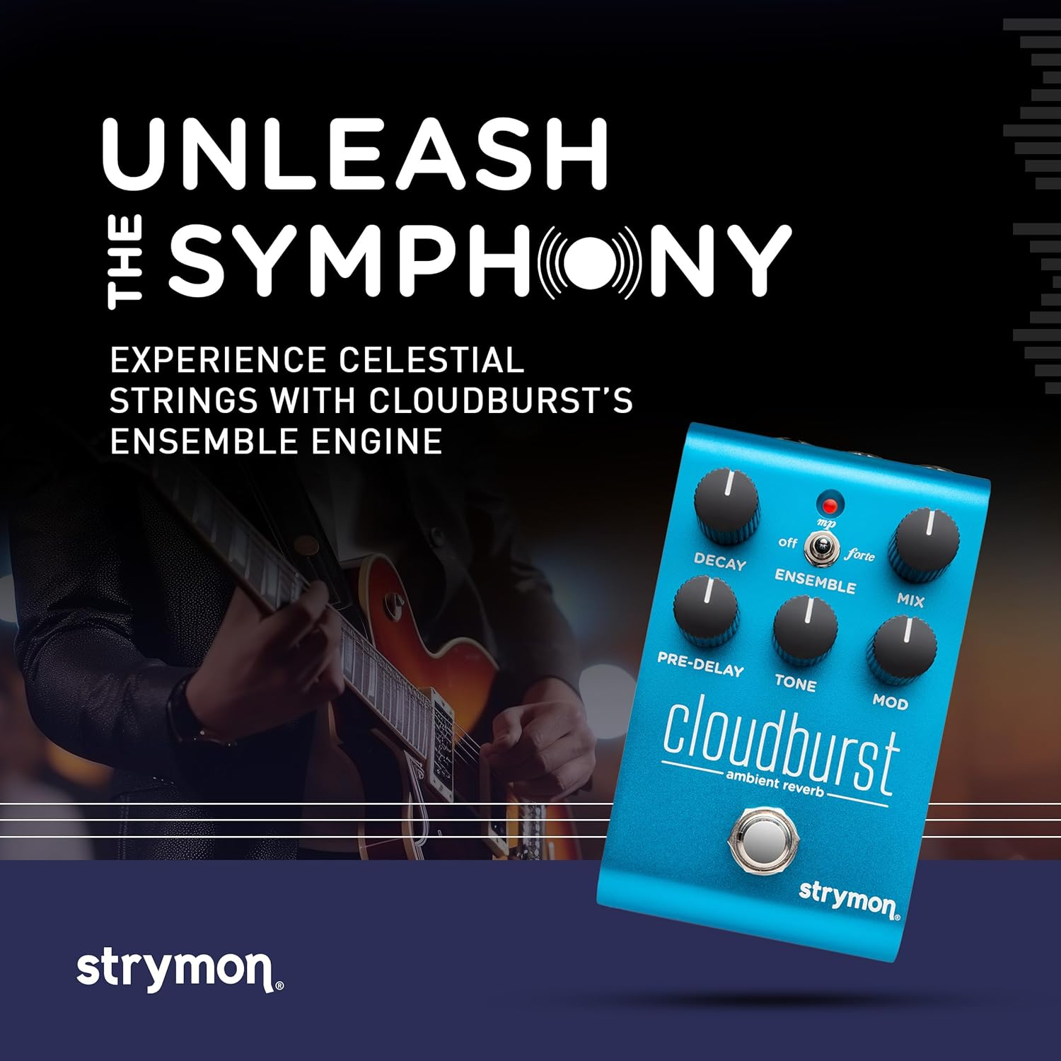 Strymon Cloudburst Ambient Reverb Pedal image number 4