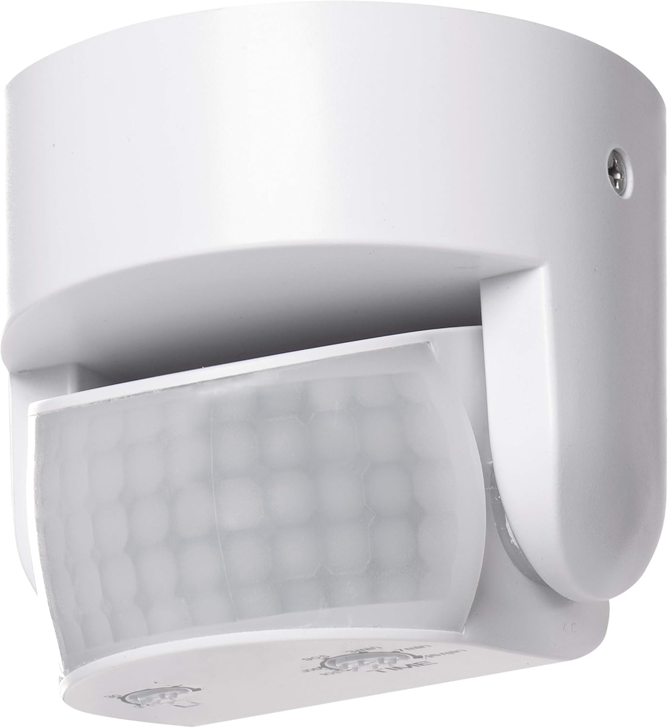 EMOS G1240 Infrared Motion Detector Waterproof-Range 12 M-Sensitivity 3-2000 Lux-Detection Angle 180&deg; -Switching Time 10 Sec to 15 Min-230 V for Surface Mounting-For Indoor and Outdoor Use-White image number 6