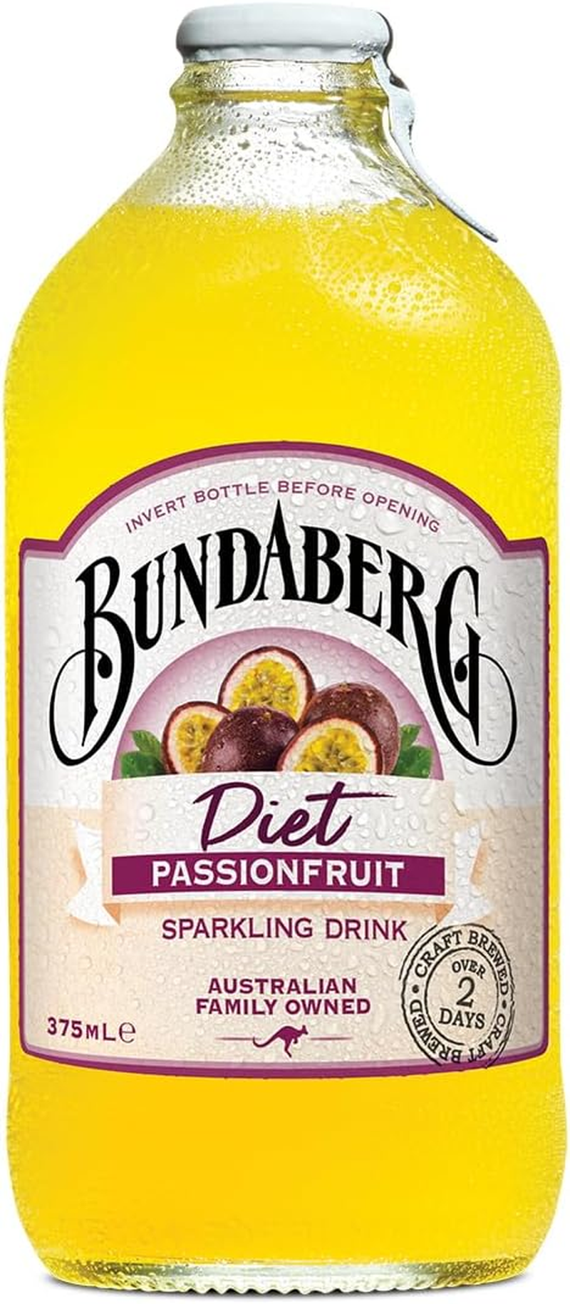 Bundaberg Diet Passionfruit 24 X 375Ml image number 1
