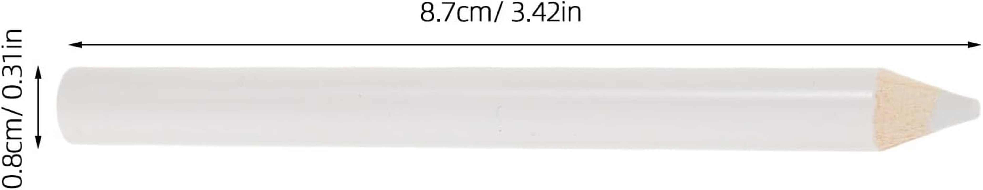 SAFIGLE 50Pcs Pickup Pencil for Rhinestones Painting Long Rhinestone Picker Nail Dotting Tools for Manicure Jewel Applicator Gem Picker Pen Tool White image number 1