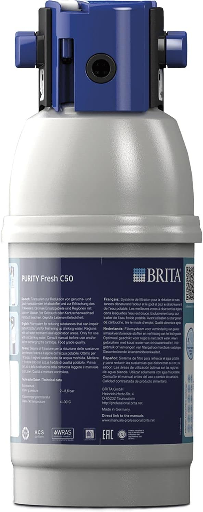 Brita Purity C50 Quell ST Water Filter Cartridge image number 1