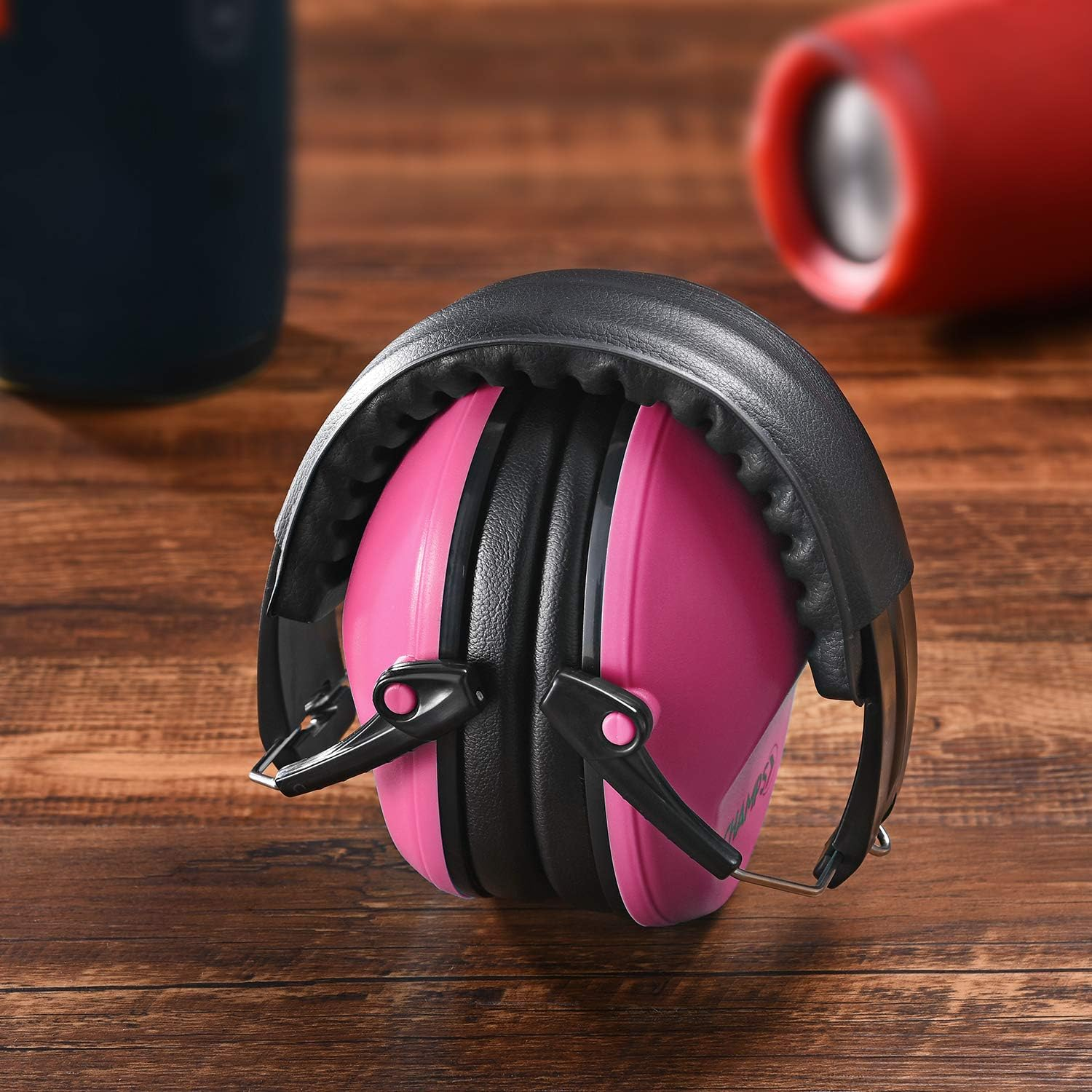 Kids Ear Muffs Champs Earmuff Noise Protection Reduction - Navy Blue image number 5