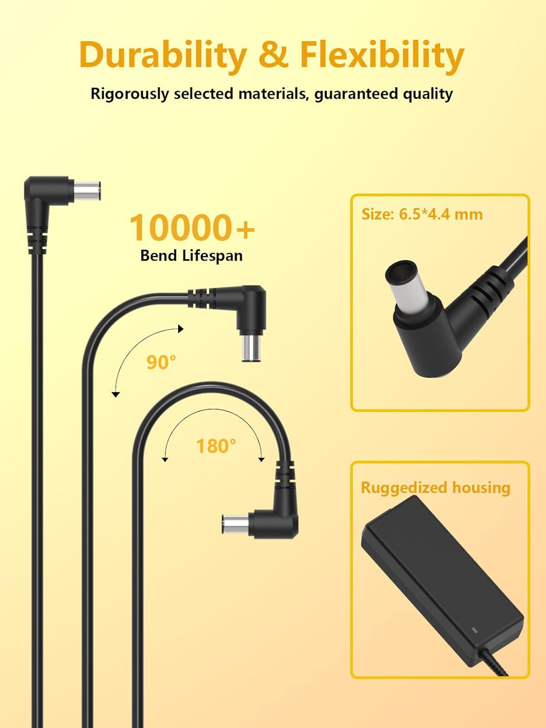 19V Monitor Power Cord AC Adapter Charger for LG Electronics 19" 20" 22" 23" 24" 27" 29" 32" 34" LED LCD Monitor Widescreen HD TV, Replacement Power Supply Compatible with Samsung S19B300NW S19B300