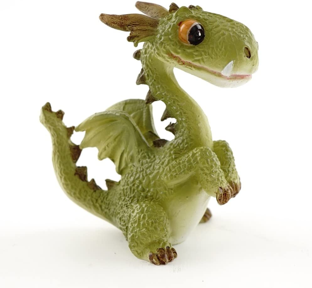 Top Collection 4412 Miniature Fairy Garden & Terrarium Mini Dragon Statue, Small image number 3