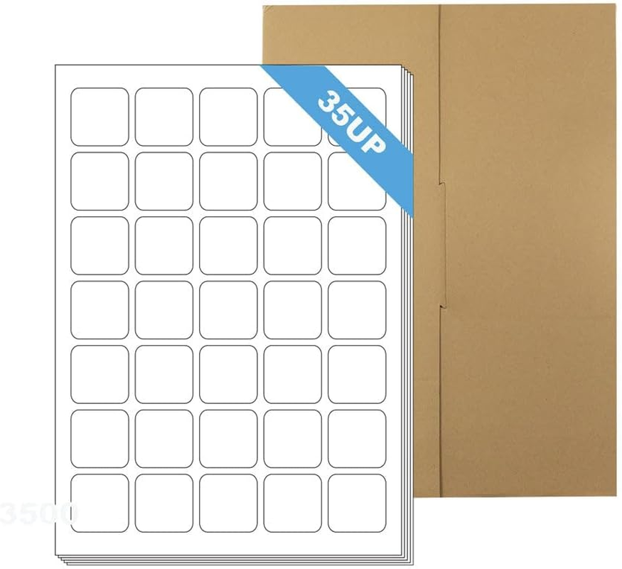 A4 Format round Labels Diameter 60Mm 12 Labels per Sheet-100 Sheets image number 6