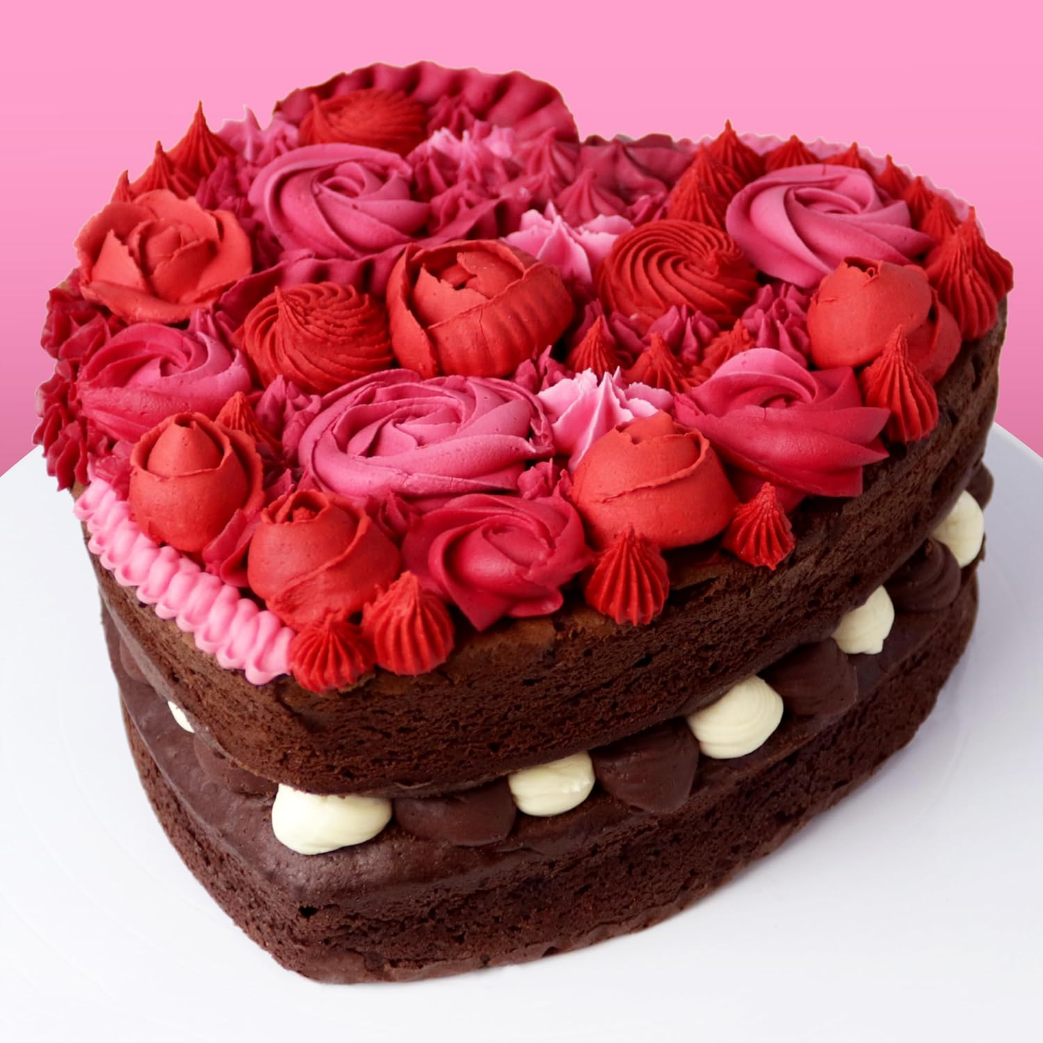 PME Anodised Aluminium Heart Cake Pan,Silver,6 X 3-Inch Deep image number 3