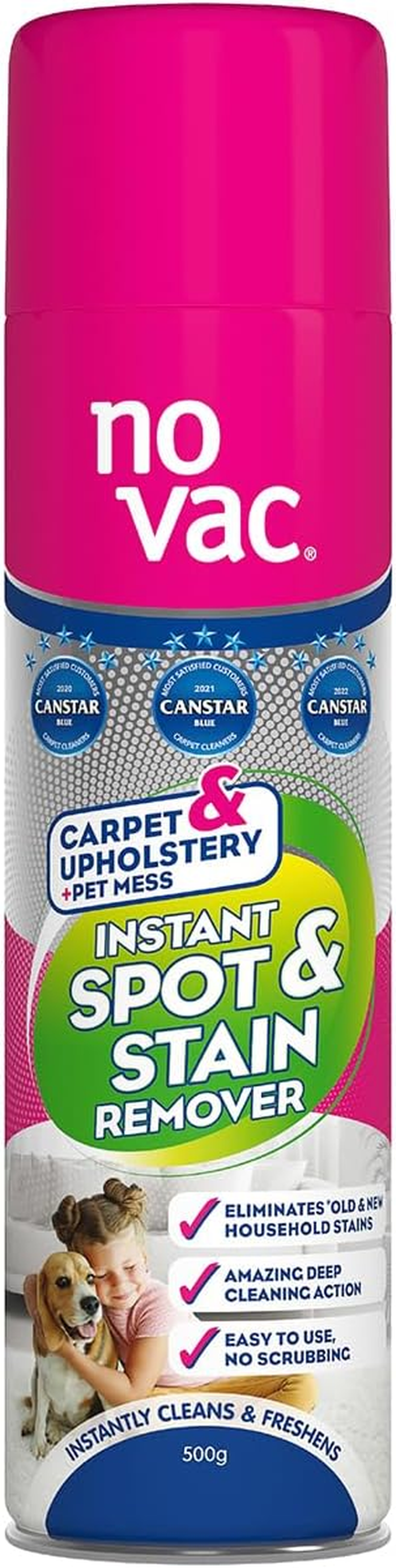 No Vac Carpet Spot and Stain Remover 500 G image number 4