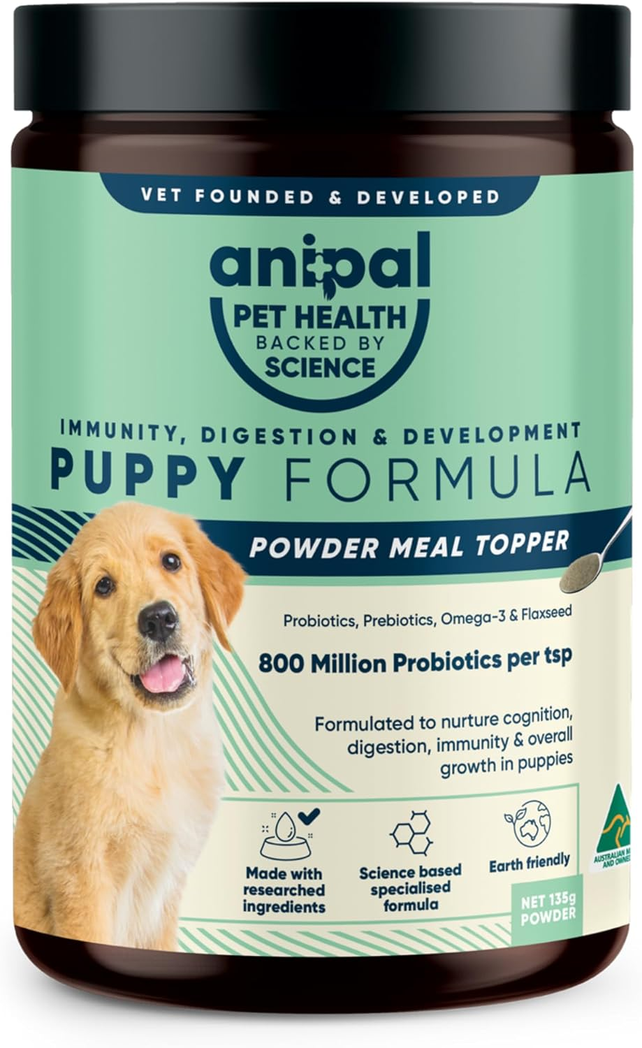 Anipal Puppy Formula 135G - Powder Meal Topper