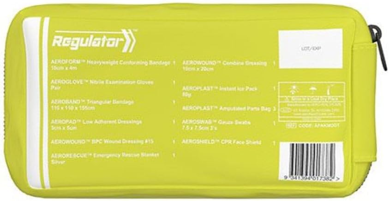 MODULATOR Yellow Trauma Module, First Aid Kit Trauma Softpack for Workplace, Vehicle and Home Readiness, High Visibility Colour Coded Module, 20 X 6 X 10 Cm Module, Single Unit image number 1