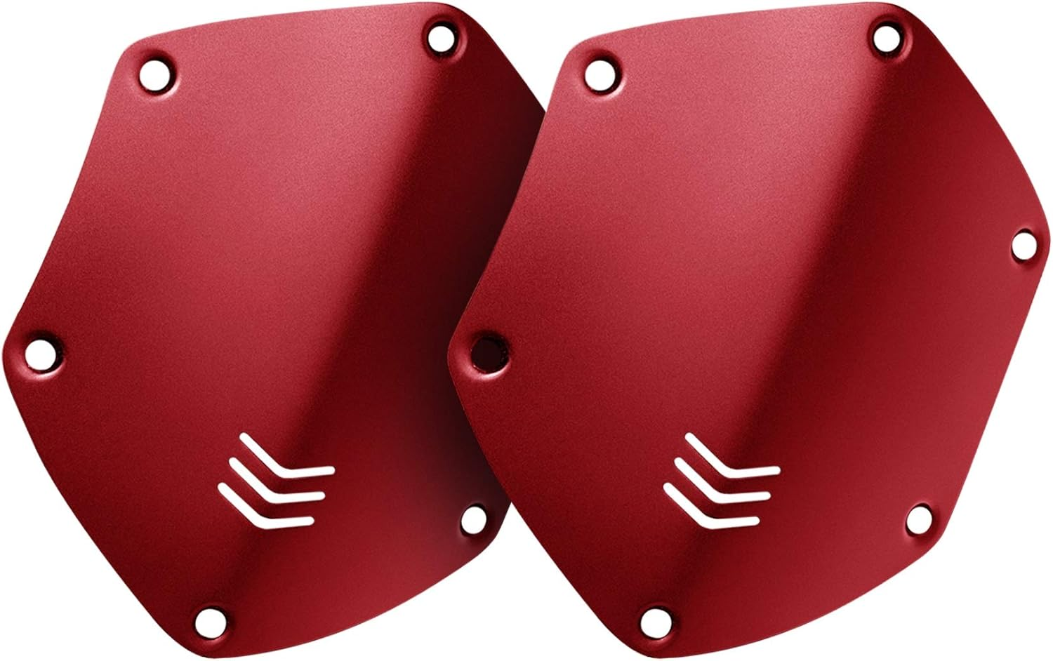V-Moda M-200 Custom Shield Kit (2 Shields) - Adults (DJ) - Unisex - Headphone Accessory - Customization Kit - Laser Red