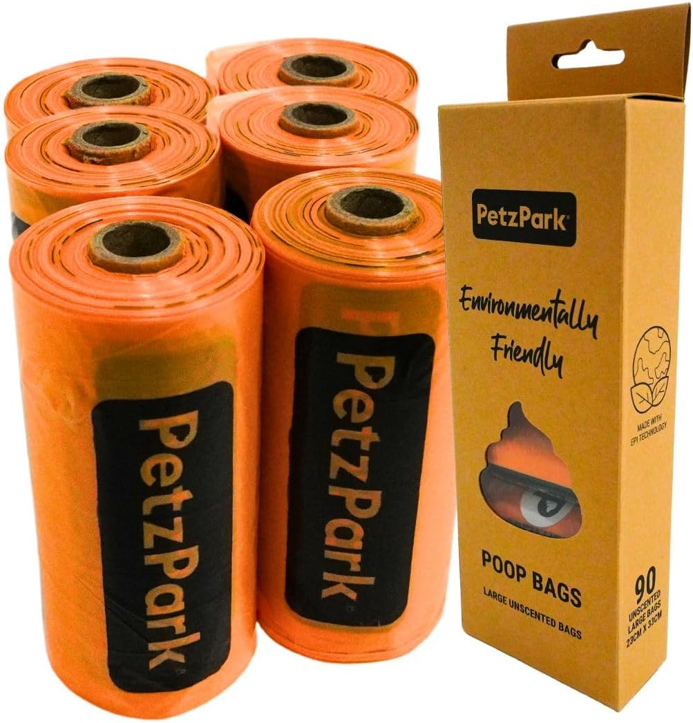 Dog Poop Bags Biodegradable, Unscented, Heavy-Duty, Leak-Proof Pet Waste Bags, Strong Thick Dog Poo Bags, Dog Bags for Poop, Dog Poop Bag Refill Rolls - 60 Bags (4 Rolls) image number 5