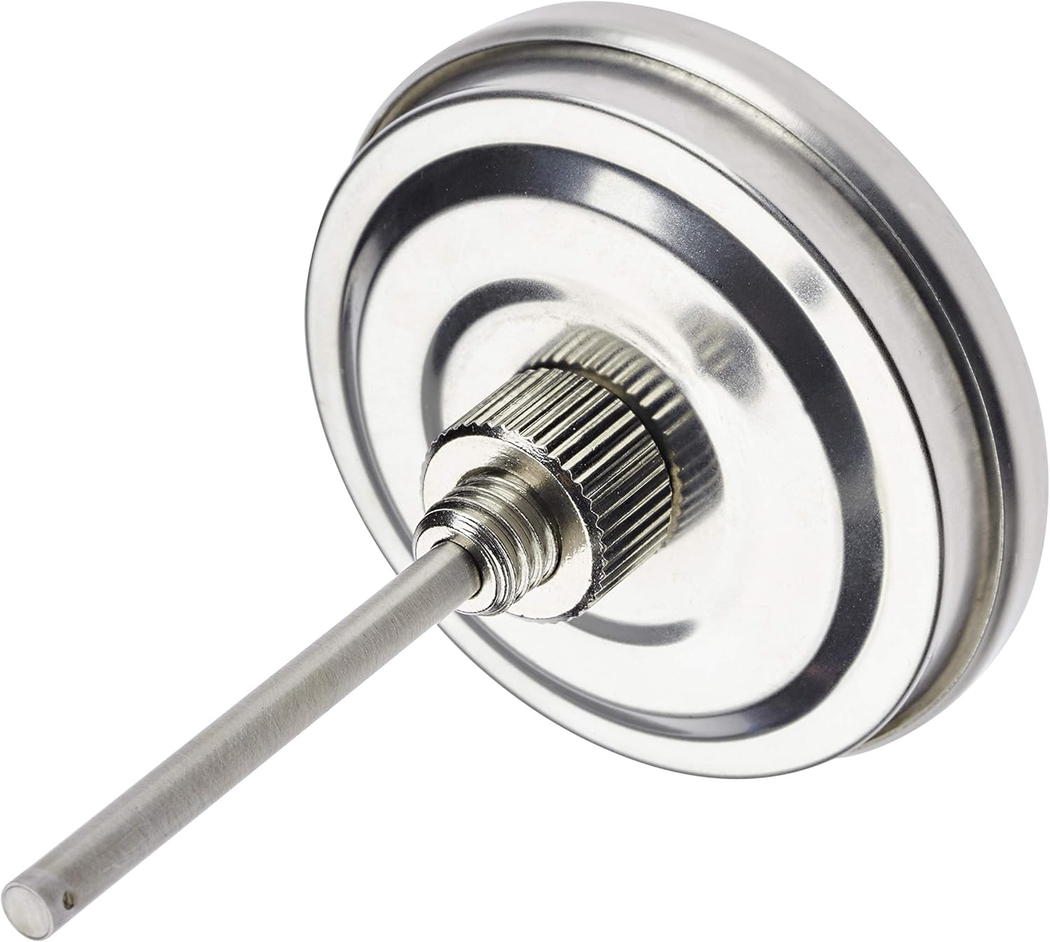 TFA Dostmann 141029 BBQ Thermometer, Analogue, 14.1029, for Cooking Chamber Temperature Measurement, for Grill/Smoker, Stainless Steel, 18/8, Silver, Diameter 52 X H 67 Mm image number 5