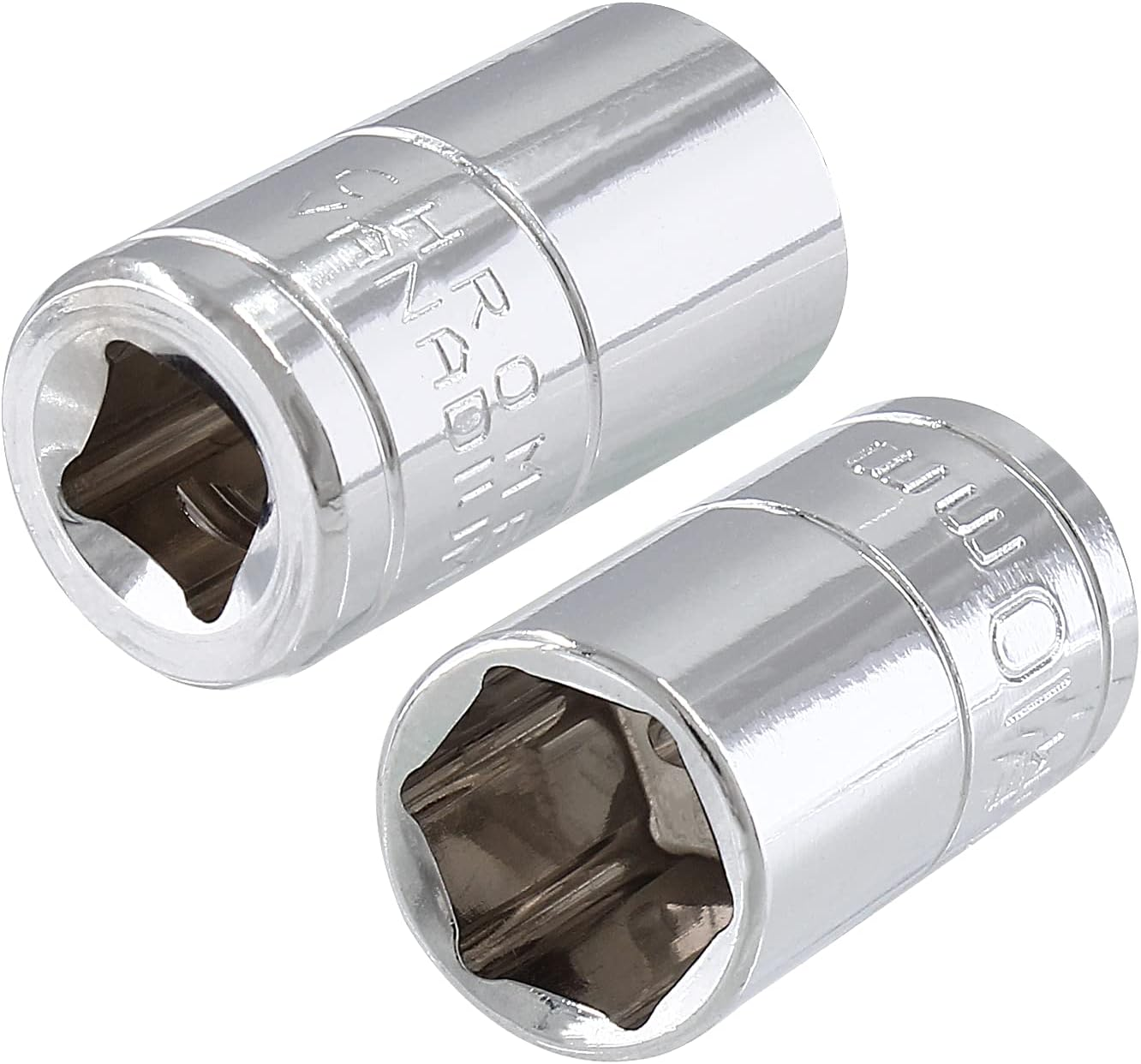 12 Pcs 1/4 Inch Drive 6 Point Socket, Metric Shallow Socket, 10Mm image number 4