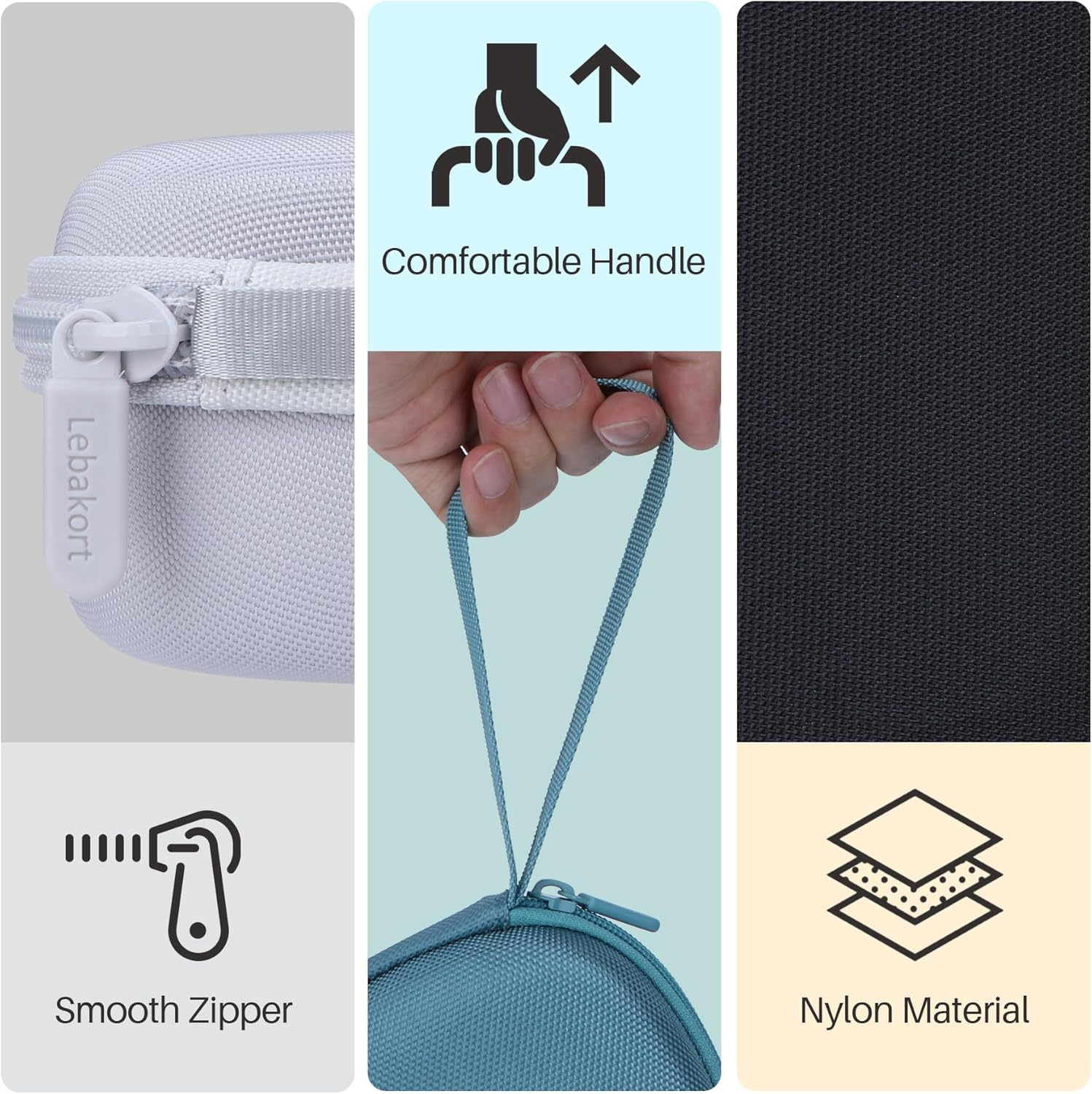 Lebakort Hard Case Compatible with Bose Soundlink Micro/Micro 2Nd Speaker (Black Case) image number 1