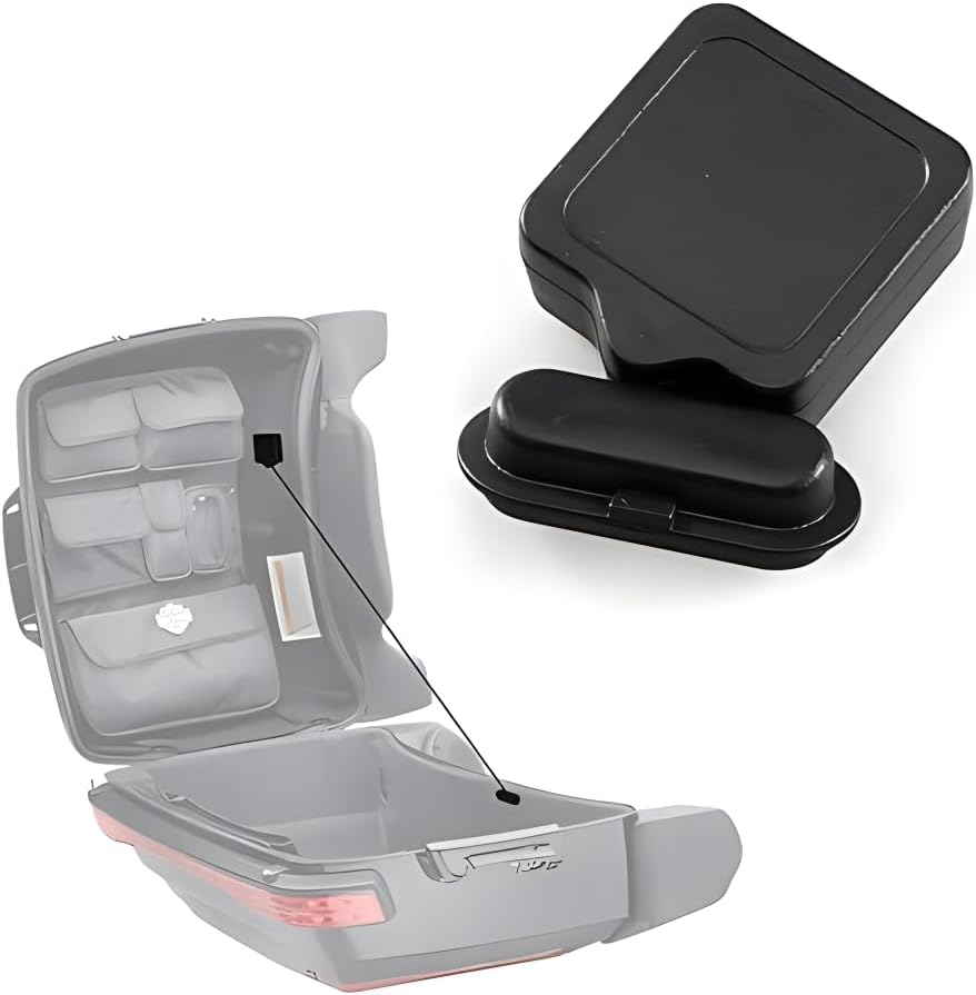 Motorbike Trunk Supply Accessory Tether for Motorcycle Lid Tether for Touring Pak Luggage Motorbike Trunk Lid Retractable Cable. image number 4