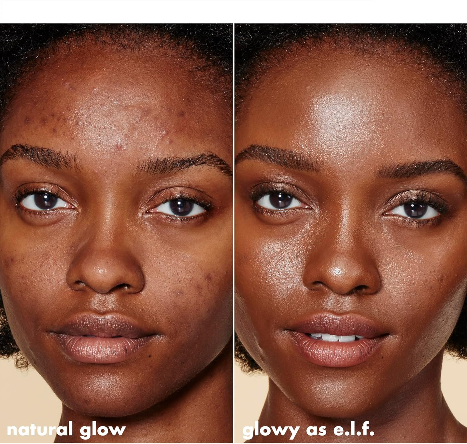 E.L.F. Halo Glow Liquid Filter, Complexion Booster for a Radiant, Soft Focused Look, with Hyaluronic Acid, Vegan and Cruelty Free, 7 Deep/Rich image number 4