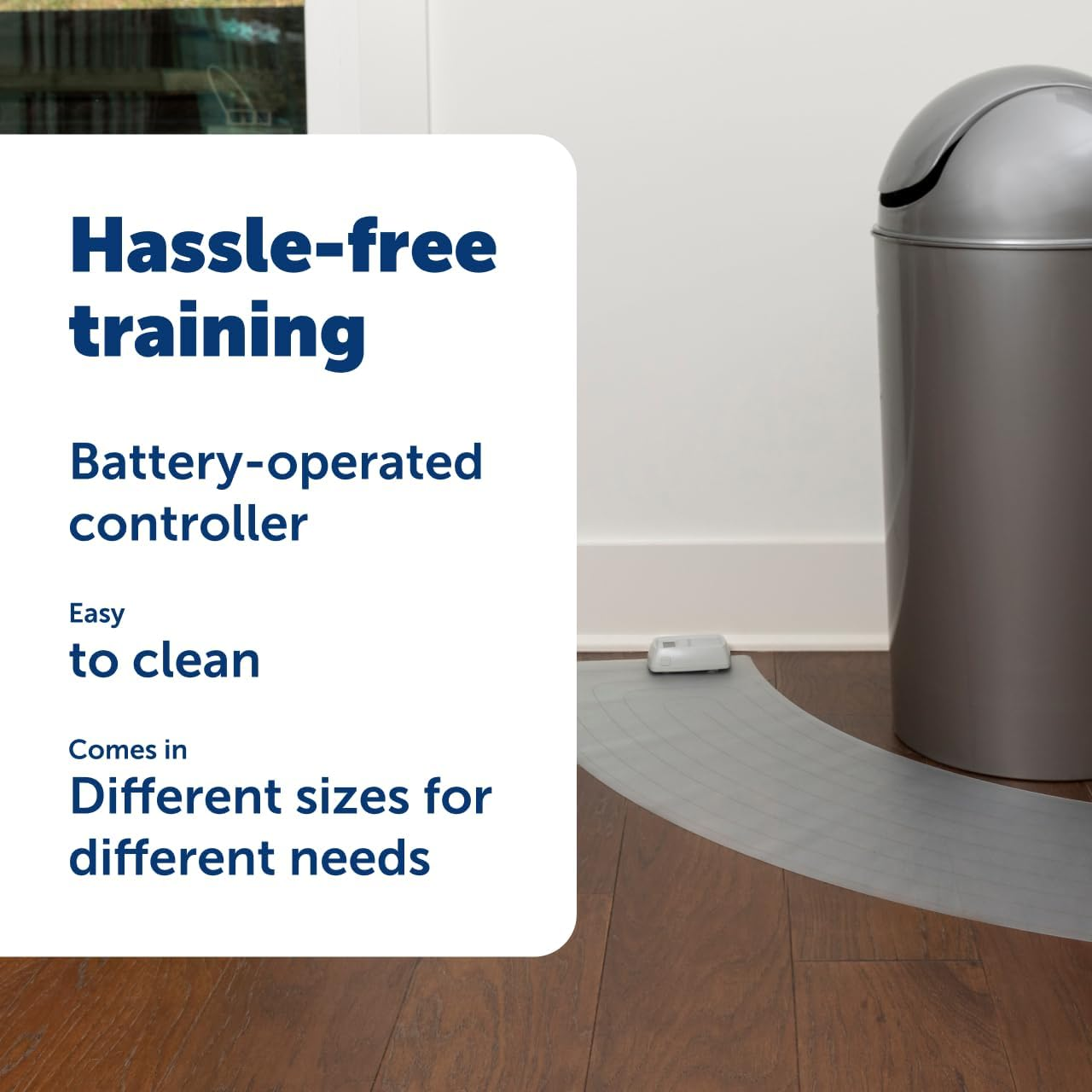 Petsafe Scatmat Indoor Training Mat, 7 Correction Modes, Protect Your Furniture, Training Tool for Dogs and Cats, Curved Size Mat (50 in X 12 In) image number 2