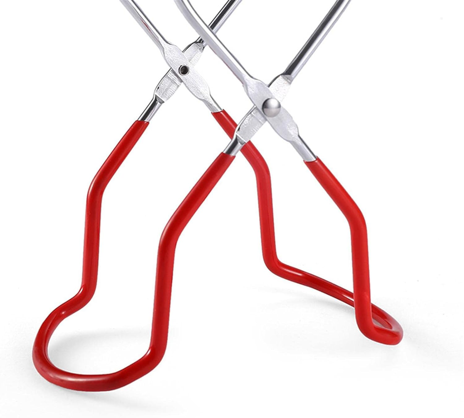 Canning Jar Tongs,Stainless Steel Canning Gripper Anti-Scalding Tool | Practical Kitchen Accessories to Canning Jars or Milk Bottle from Boiling Water Pochy - A image number 6