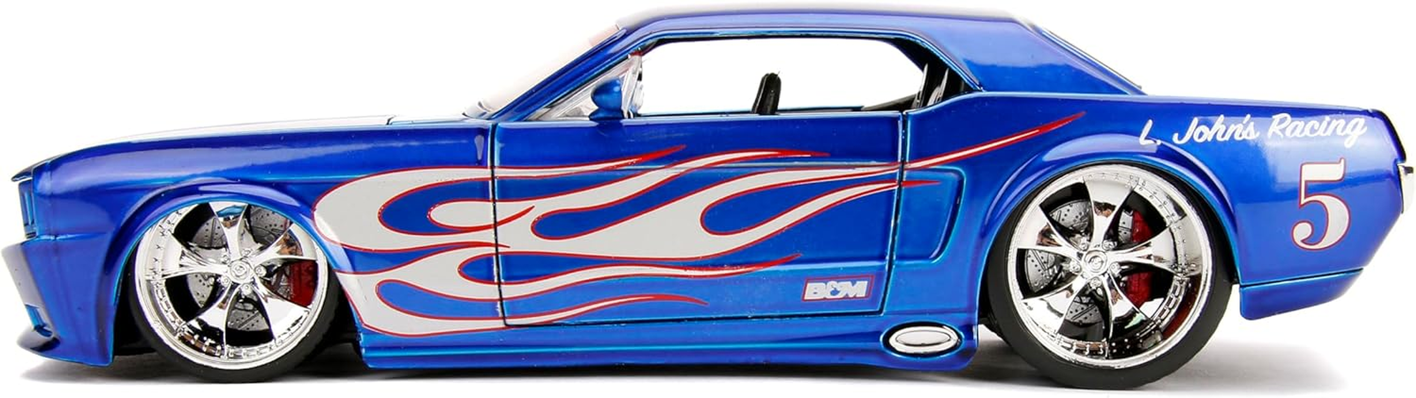 Jada Toys Big Time Muscle 1:24 Scale 1965 Ford Mustang GT Diecast Vehicle image number 1