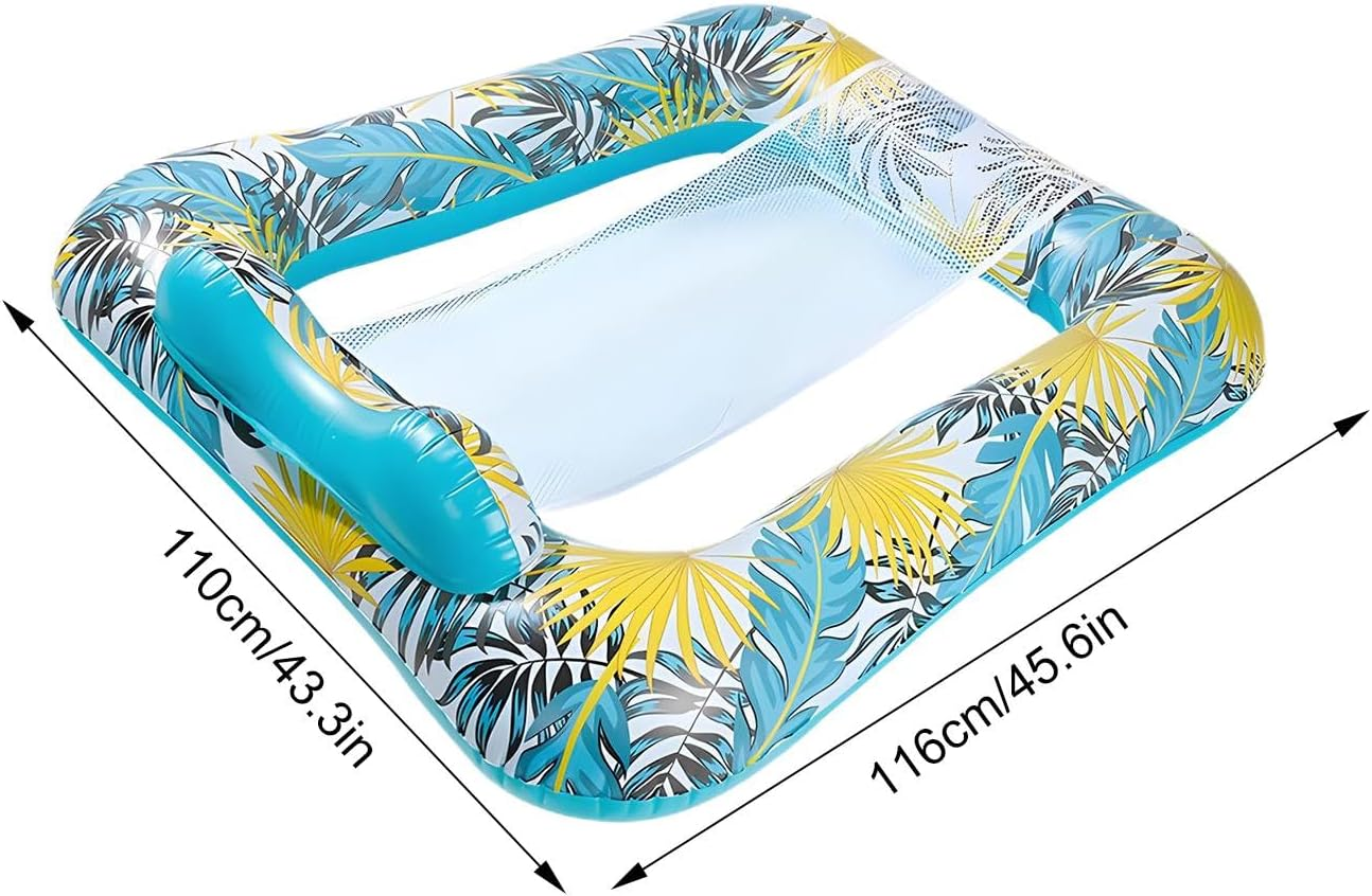 Inflatable Pool Float, Pool Lounger Chair, Foldable and Easy to Store Water Loungers, Pool Lounger for Relaxation by the Pool, Swimming and Outdoor Activities as Well as for Adults image number 1