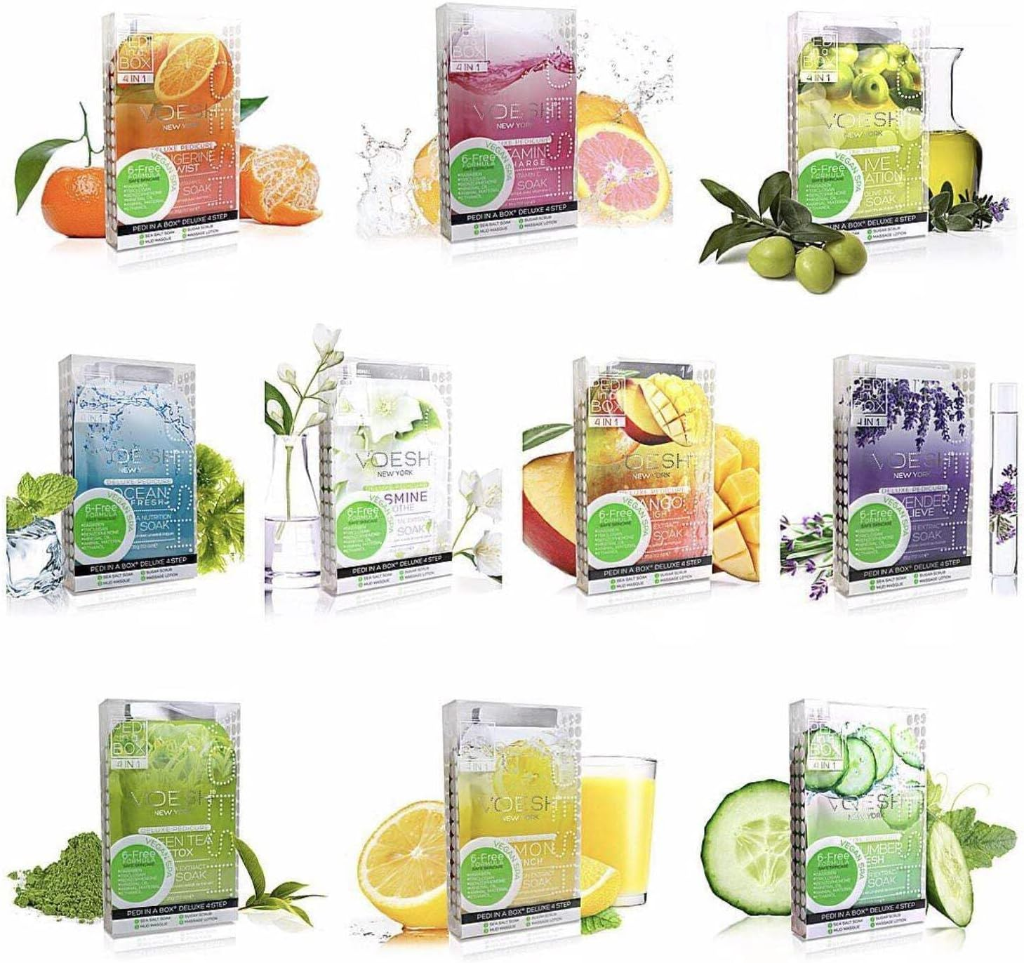 Pedi-In-A-Box Cucumber Fresh - Voesh image number 3