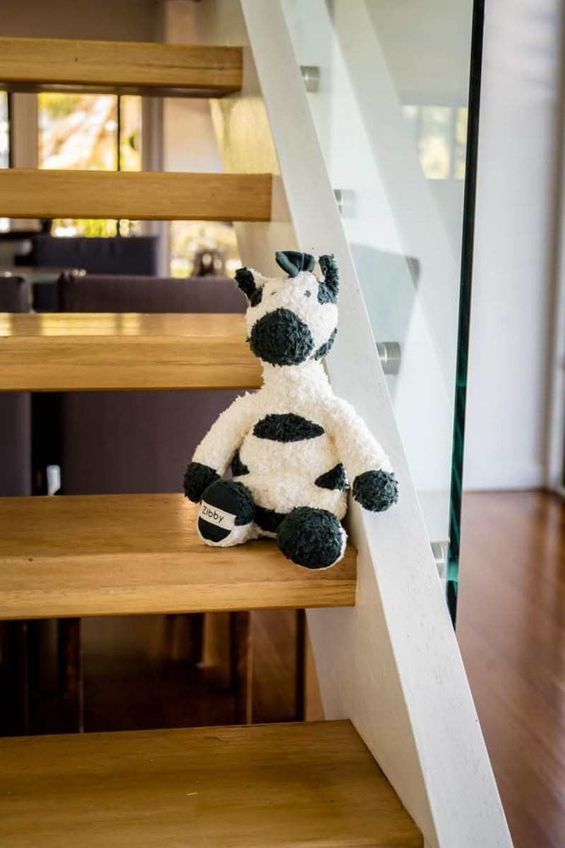 Tikiri Toys Zibby the Zebra Organic Eco-Friendly Plush Toy image number 3