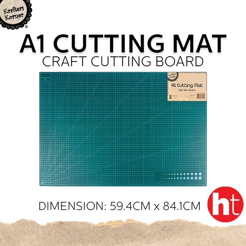Krafters Korner A1 Cutting Mat, Lightweight and Convenient, for Quilting, Sewing, Model Making, Crafting, Carving, Paper Cutting and Scrapbooking, for Different Art and Craft Projects image number 1