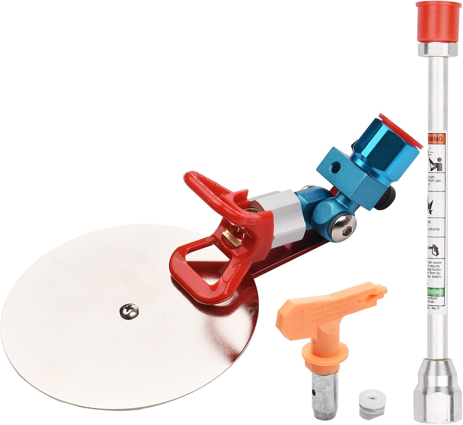 7/8-Inch Universal Sprayaccessory Tool for Wagner for Wagner Airless Paint Sprayer with Anti-Splash Baffle 517 Tip Extension Pole Tip Seal image number 5