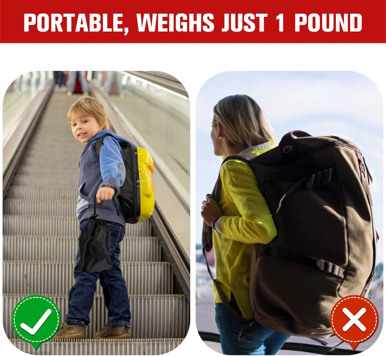 Airplane Safety Harness for Toddler, Child Safety Harness Leash Child Airplane Safety Travel Restraint Harness