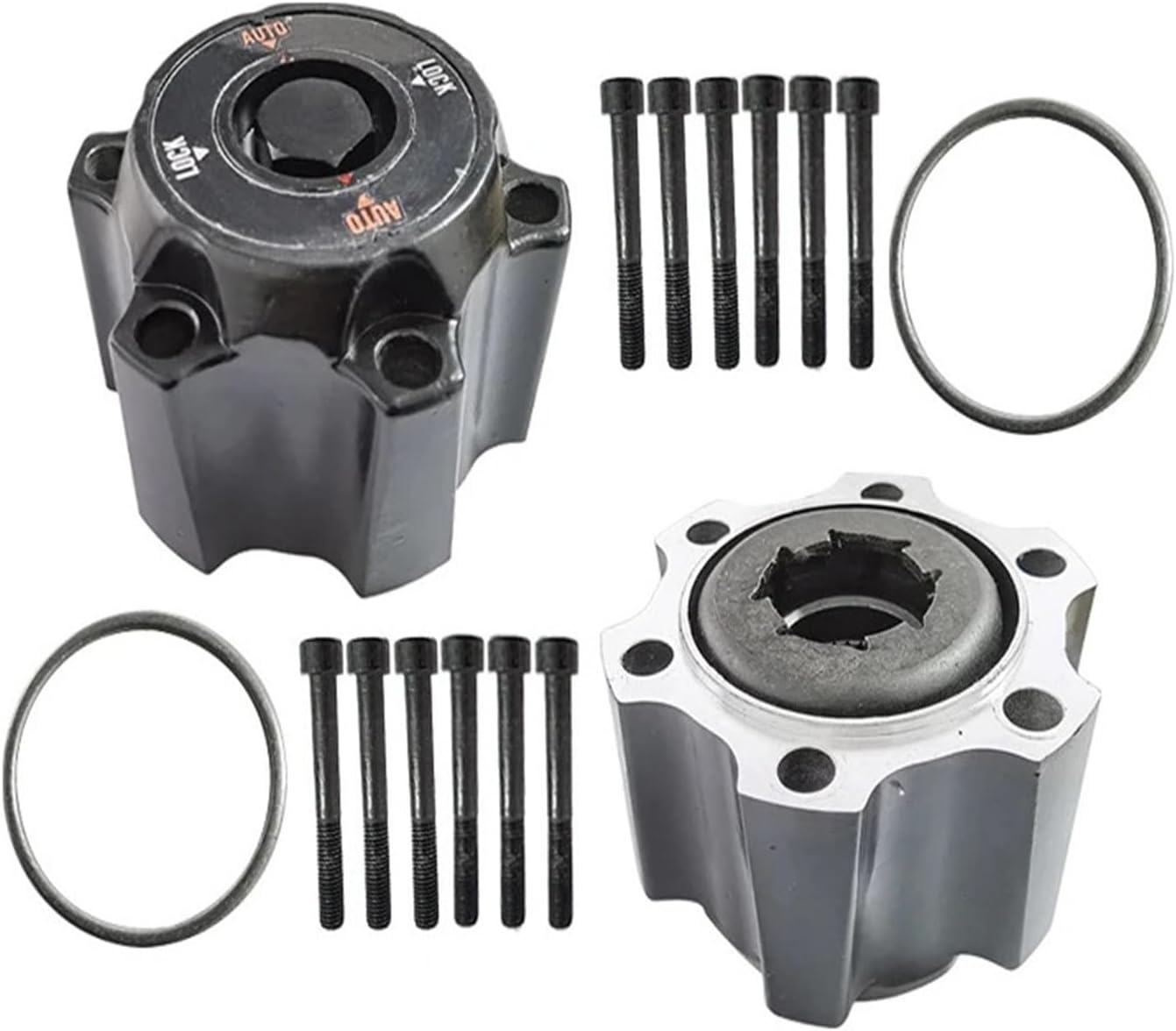 VMDWAQ Fit for N-I-S-S-A-N PATROL SAFARI GQ Y60 Automatic Free Wheel Locking Hubs B016 40250-20J01 4025020J01 2 PIECES X image number 3