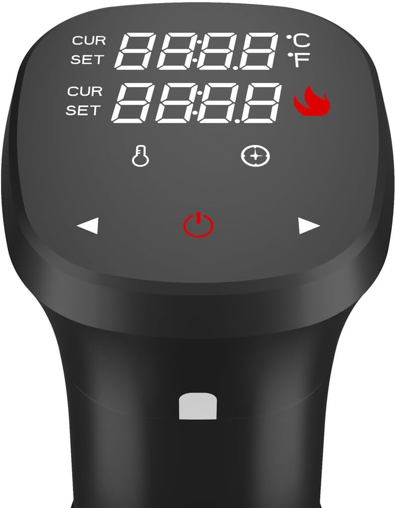 Healthy Choice Precision Sous Vide Cooker - 1100W, Wifi Enabled, 4-15L Capacity, Touch Screen Display, Tuya Smart App Control, Color -Black/Stainless Steel image number 5