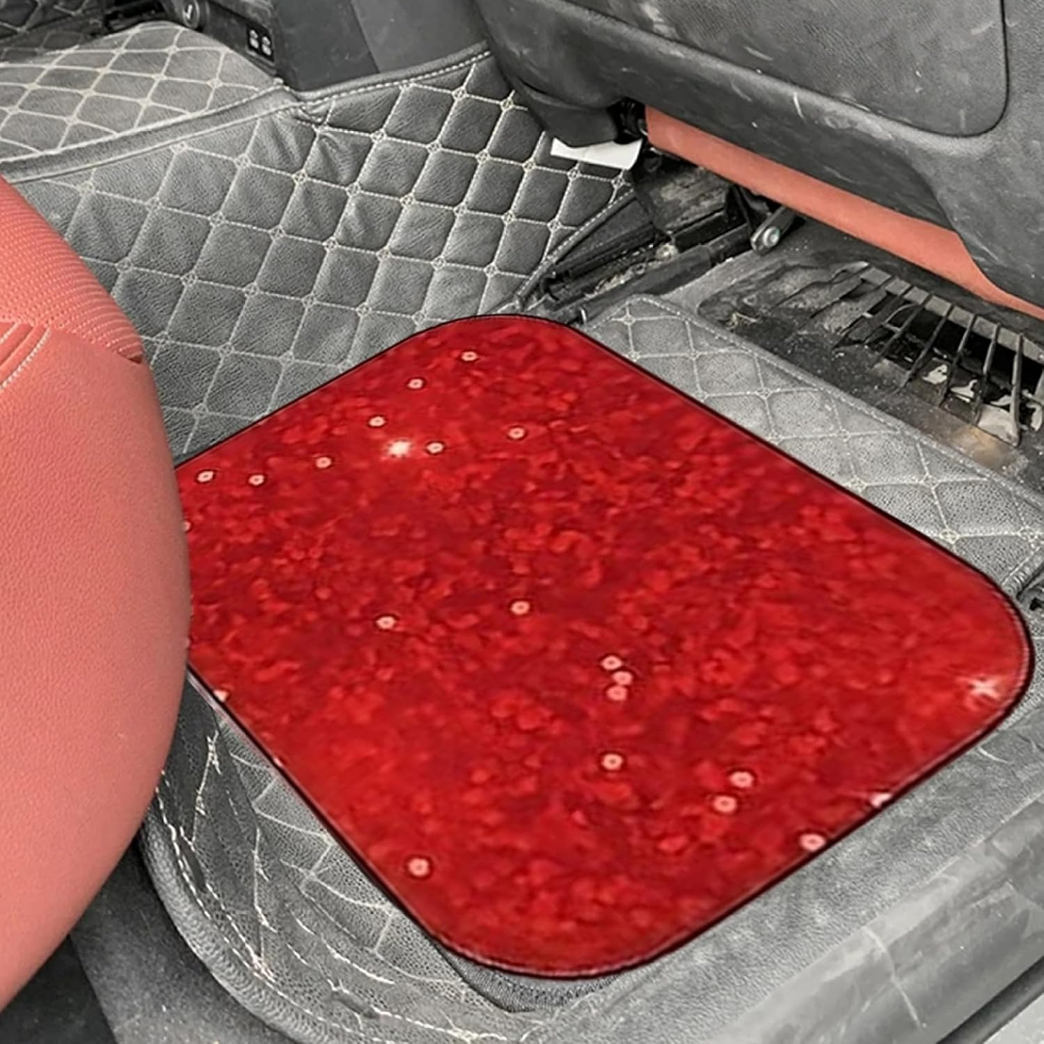 Car Mats Full Set, Wear-Resistant & Dustproof Boho Automotive Floor Mats, Non-Slip Car Interior Accessories for Trucks, SUV, Sedans image number 1