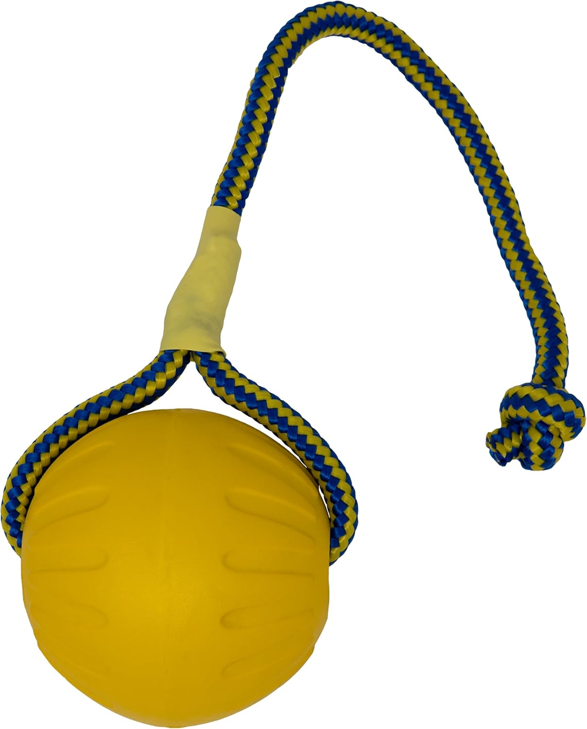Starmark Swing and Fling Fetch Ball, Medium Yellow (Pack of 1) - Large