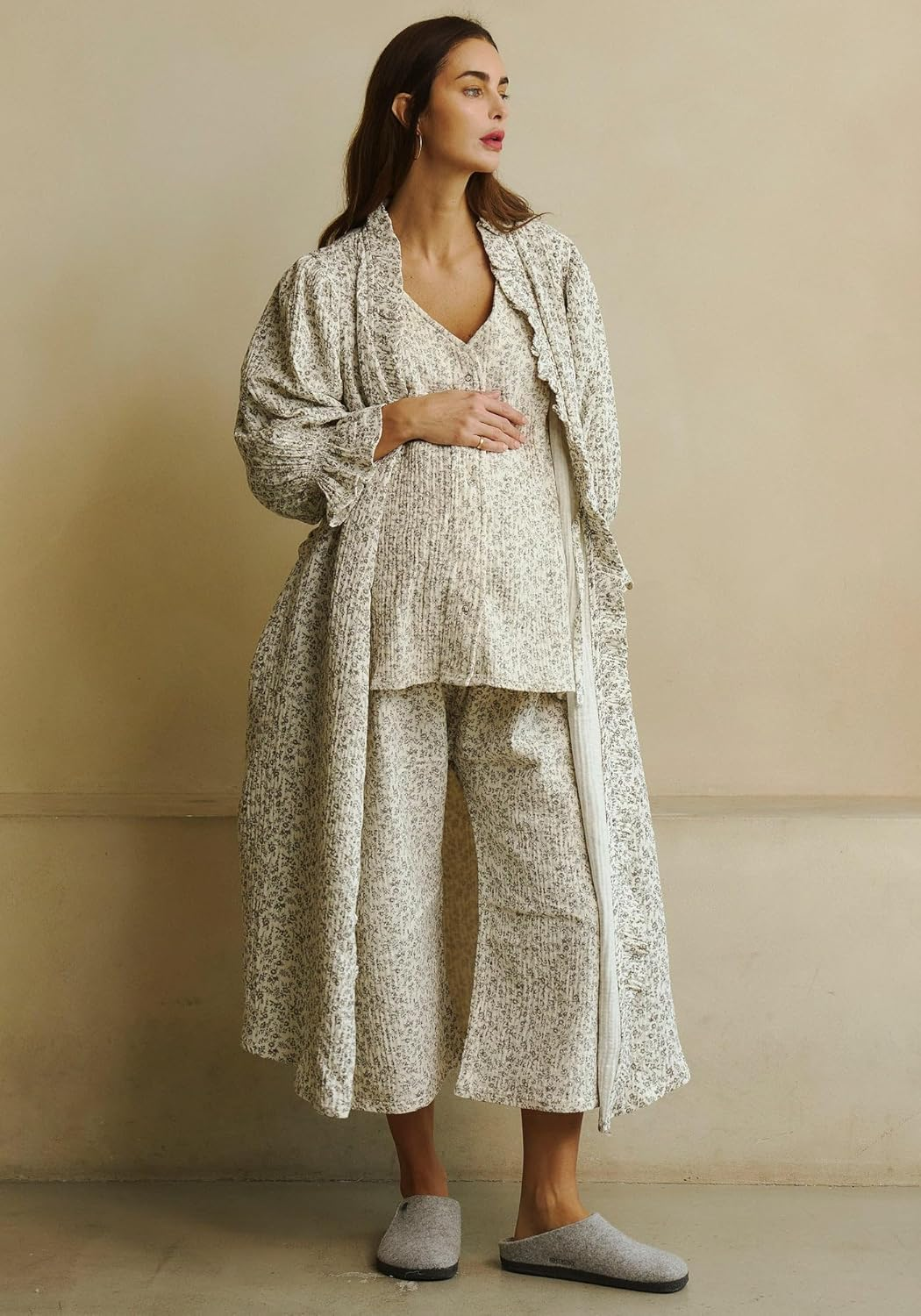 Modal Guaze Nursing Set, Ichika, L/XL image number 3