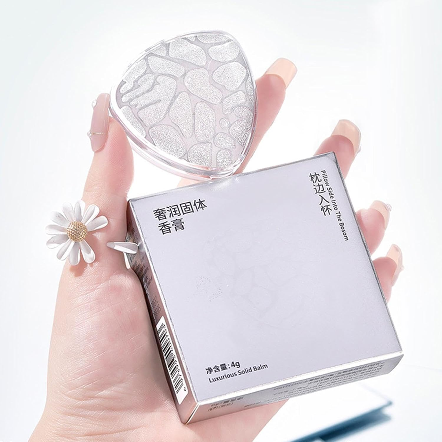 Dgayaeic Solid Fragrance - Portable Compact Fragrance - Small Personal Perfume, Travel Perfume, Long-Lasting for Date, Prom, Party, Travel Use