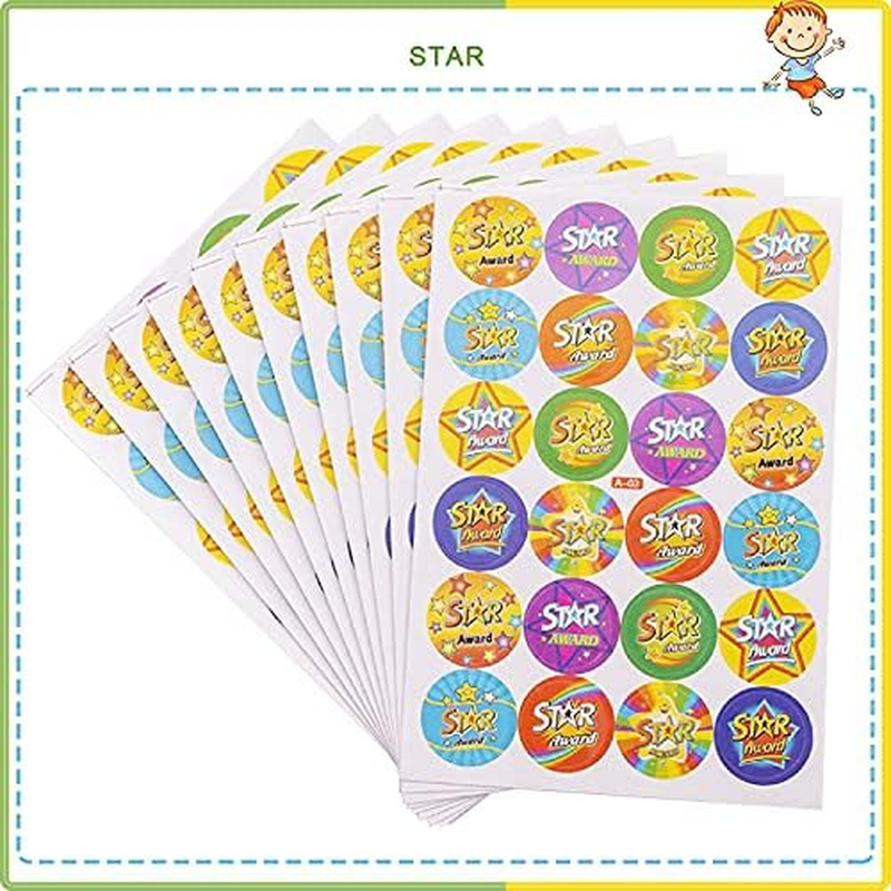 6 Packs English Encouragement Stickers for Elementary School Students,Animal Reward Stickers,Used in Teacher Supplies,Training Stickers and Motivational Stickers Etc image number 2