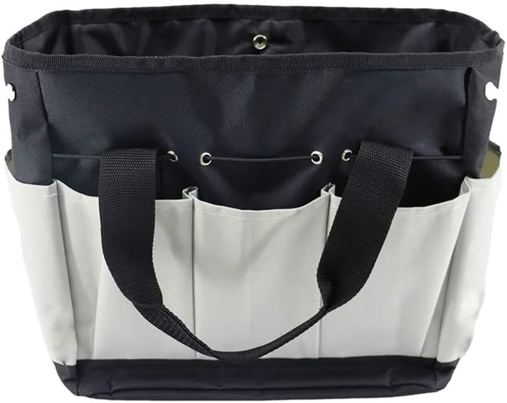 Tophomer Portable Tool Box Multi-Purpose Deluxe Garden Tool Storage Bag with Pockets (Green)