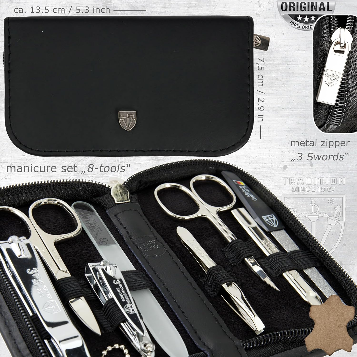 3 Swords Germany &ndash; Manicure Pedicure Set Kit (602)