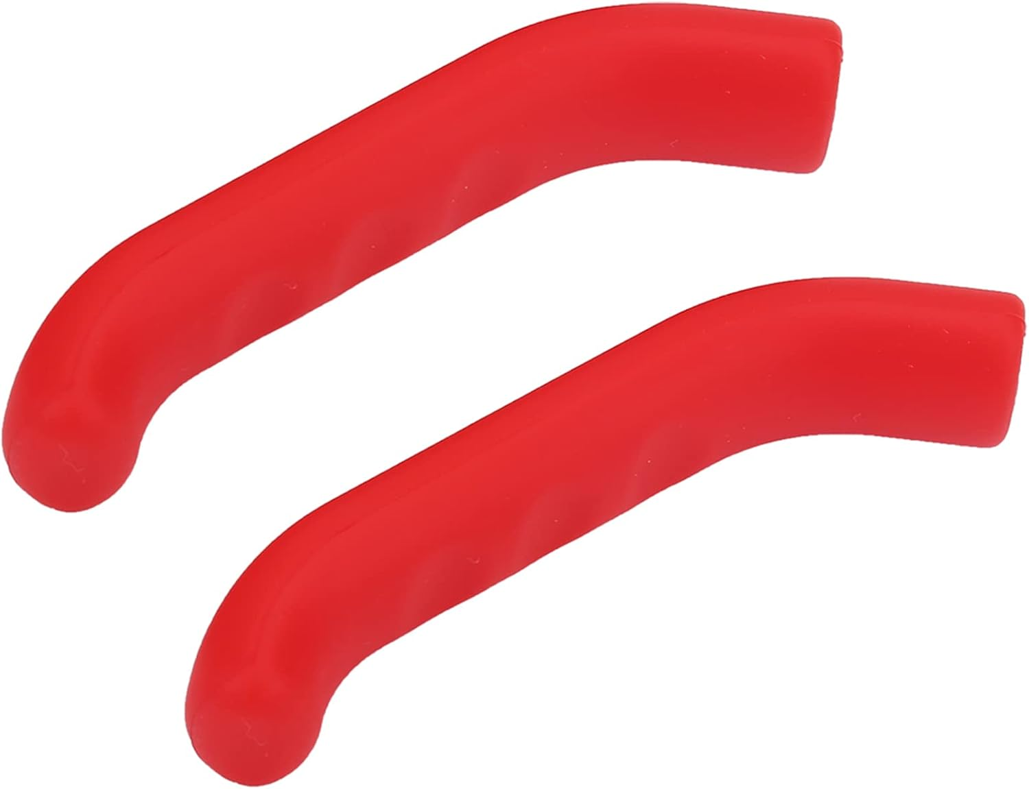 Bikes Brake Lever Cover Silicone Grips, anti Slip Waterproofed Protector for Cycling Accessory - Red image number 5