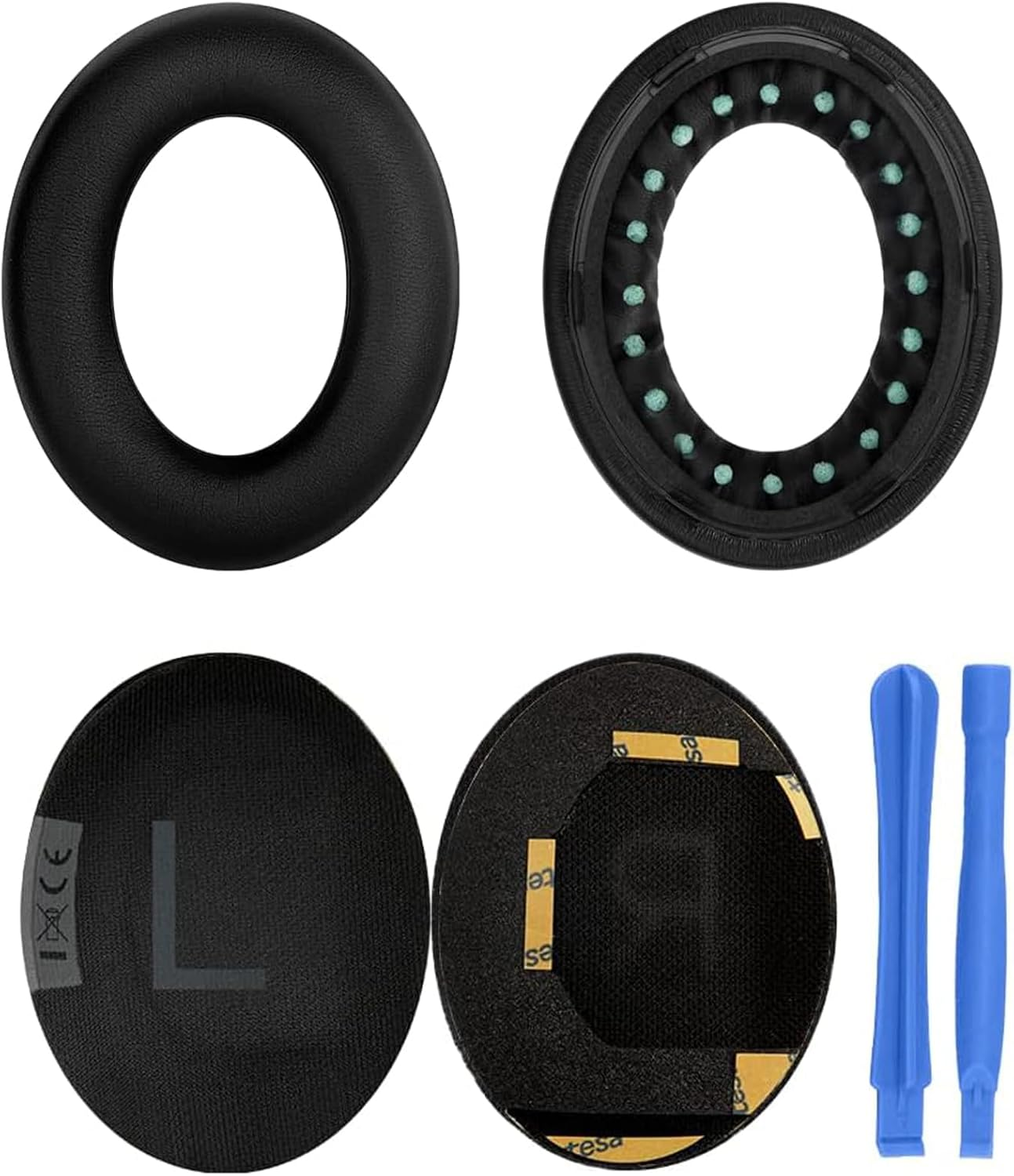 XBOGO Replacement Ear Pads for NC700, Premium Replacement Pads for Bose 700 and Bose NC700 Headphones, Replacement Ear Cushions Over-Ear Headphones, Black image number 1