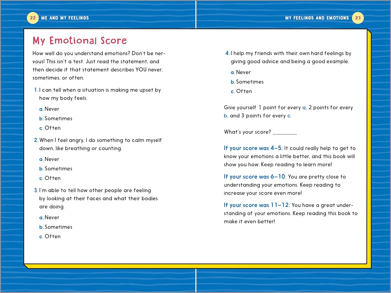 Me and My Feelings: a Kids' Guide to Understanding and Expressing Themselves