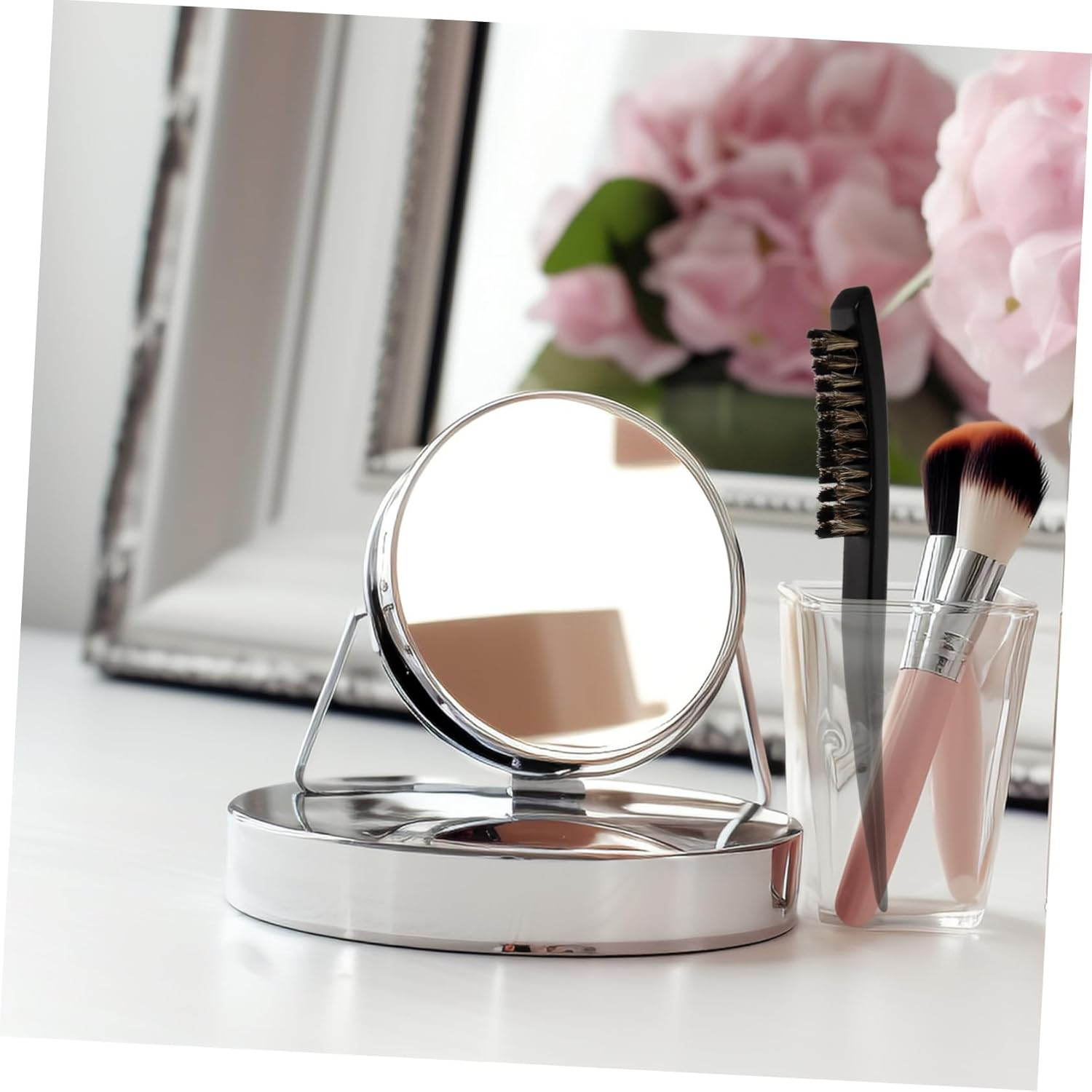 FOMIYES Smoothing Brush Slick Back Hair Brush Thin Hair Brush Hair Teasing Brush Smoothing Hair Brush Women Brush for Slicking Hair Back Slick Back Brush Bristle Brush Bristle Hair Fluffy image number 3