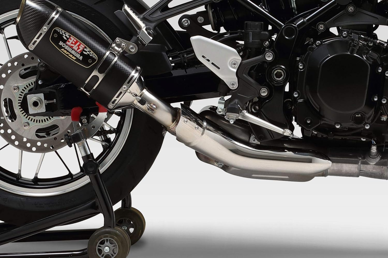 Yoshimura 194-269-0010 Optional Heat Guard Set for Z900RS/CAFE Slip-On Cyclone image number 2