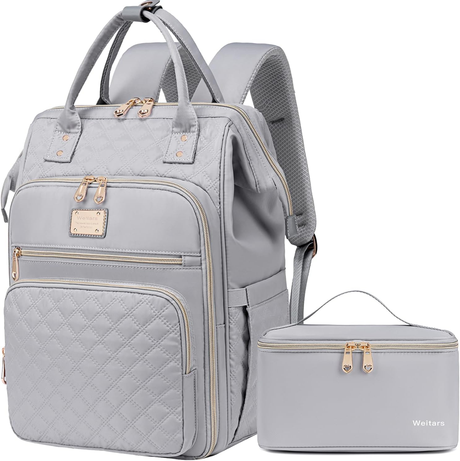 Weitars Lunch Backpack for Women,15.6 Inch Laptop Backpack for Women Backpack, Travel Backpack,Work Backpack for Women