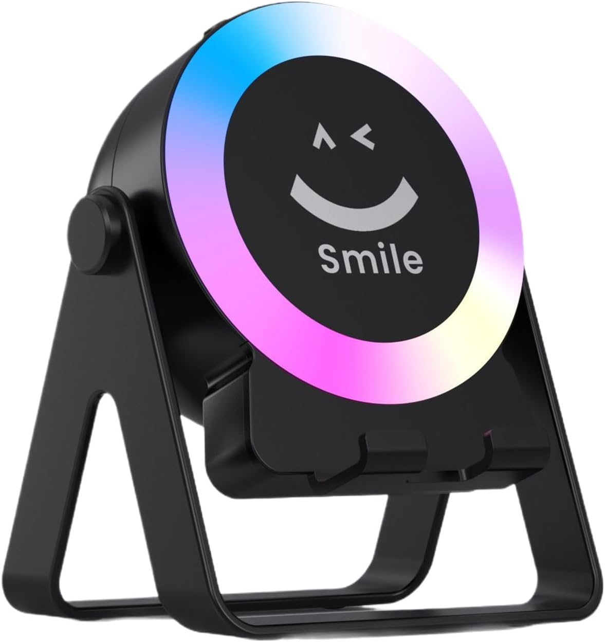 Wireless Induction Speaker | Portable Speaker for Desk - Audio Player with RGB Light 4-In-1 for Home Living Room Office Restaurant Retail Store Event Planners