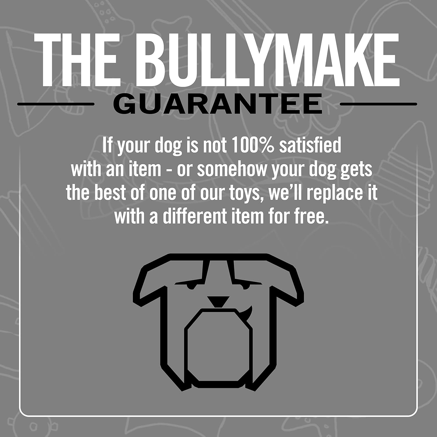 BULLYMAKE &ndash; Hexatug &ndash; Tug N&rsquo; Pull Toy for Dogs - Made in USA &ndash; Small Dog Tug Toy