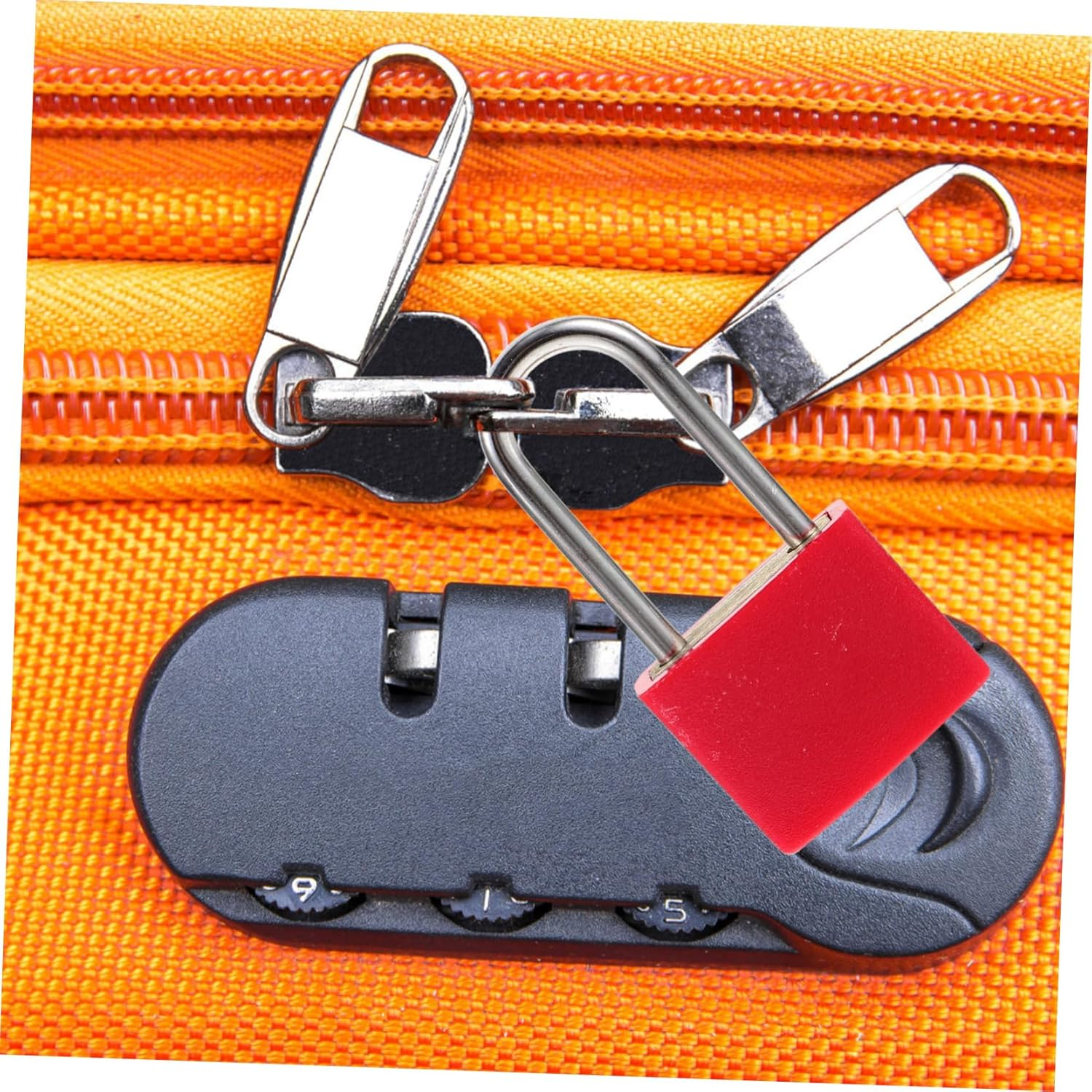 Veemoon 2Sets Mini Locks Keys Small Padlocks Locks for Diary Box Luggage Safety image number 6